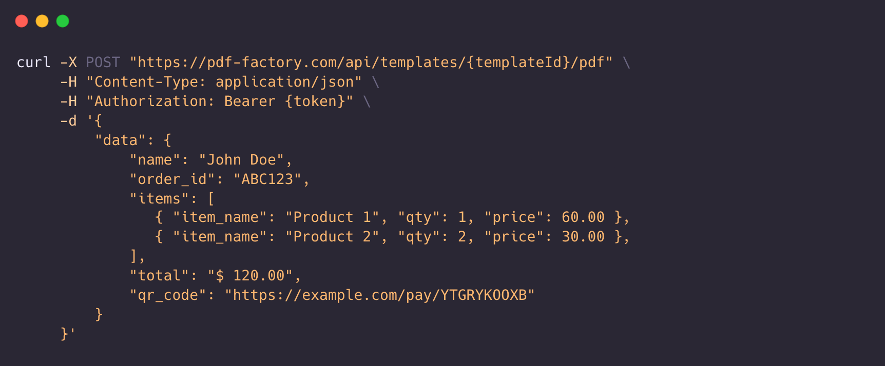 API data integration